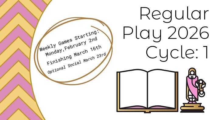 Regular Play Cycle 1 - 2026 logo